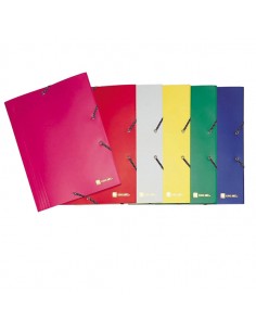 Cartella C/Elastico Lollipop Col.Assort. Ppl Opaco F.To A4 - 000432F5 - (conf. 25) King Mec - 1