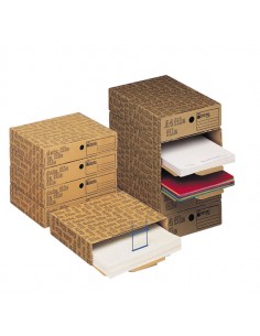 Scatola Archivio A4 File (286) 26X8X35Cm Acco - 00028600 - (conf. 6) King Mec - 1