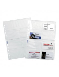 Conf. 10 Buste Forate Porta 16 Biglietti Visita 1728 21,7X30,5 Favorit - 100460081 Favorit - 1