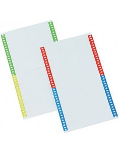 Pack 10Fg A4 Da 40 Cartoncini 140Mm X Cart. Sospese Armadio - 031-10 Bertesi - 1