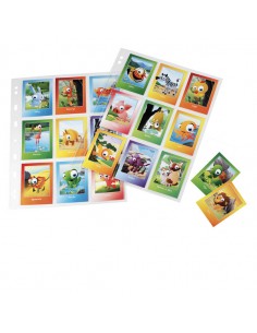 Conf. 10 Buste Forate Atla K 21X29,7Cm Porta 9 Figurine Sei Rota - 662505 Sei Rota - 1