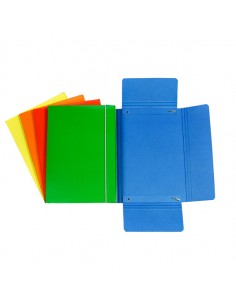 Cartellina C/Elastico 17X25Cm Assortito 40La - CG0040LBXXXAE15 - (conf. 10) CARTIERE DEL GARDA - 1