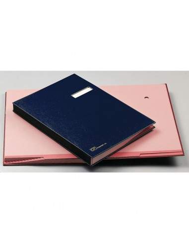 Libro Firma 18 Pagine 24X34Cm Blu 618-A Fraschini - 618A-BLU Fraschini - 1