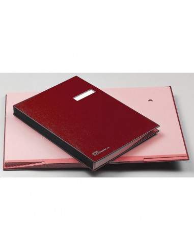 Libro Firma 18 Pagine 24X34Cm Rosso 618-A Fraschini - 618A-ROSSO Fraschini - 1