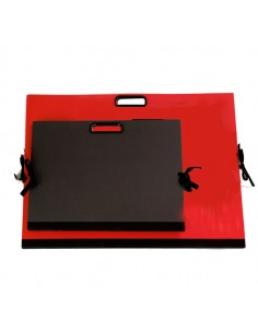 Cartella Portadisegni C/Maniglia 35X50Cm Rosso Brefiocart - 0204403-R - (conf. 10) Brefiocart - 1