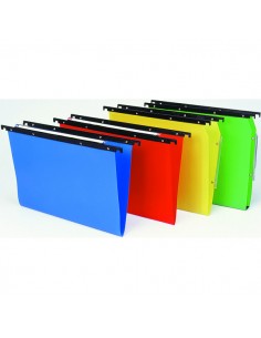 Cartella Sospesa In Ppl Cassetto 39/V Colori Ass. 500/395 Cartesio Pp - 500/395-A7 - (conf. 25) Bertesi - 1