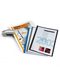 Cartellina A4 Durabind Grigio Per Rilegatura A Punti 2250 Durable - 2250-10 - (conf. 25) Durable - 1