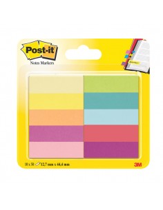 Segnapagina Post-It 670-10Ab-Eu 500Fg In 10Colori Index 12,7X44Mm In Carta - 63152 Post-It - 1