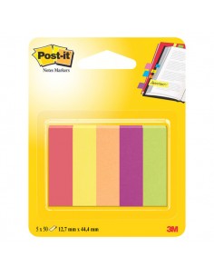 Segnapagina Post-It 670-5Ja-Eu 250Fg In 5Colori Index 12,7X44Mm In Carta - 63135 Post-It - 1