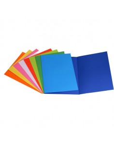 Conf. 25 Cartelline 3 Lembi Bianco Bristol 200Gr - CG0112BLXXXAH13 CARTIERE DEL GARDA - 1