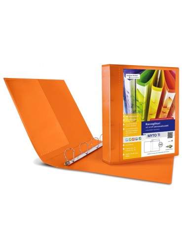 Raccoglitore Myto Ti 17 A4 4D 22X30Cm Arancio Personalizzabile Sei Rota - 36911744 Sei Rota - 1