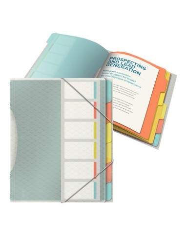 Libro Monitore Con 6 Divisori Multicolore Colour'Ice Esselte - 626255 Esselte - 1