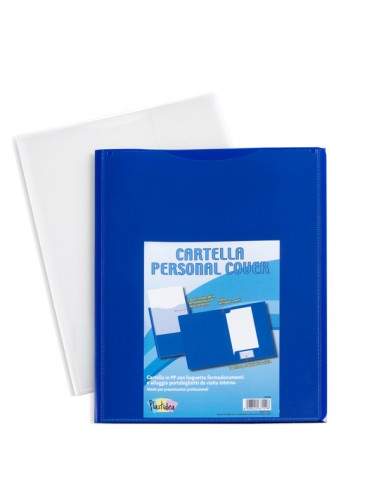 Cartella In Pp Personal Cover Blu 240X320Mm Iternet - 7151BL Turikan - 1