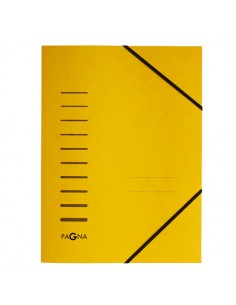 Cartellina Giallo Con Elastico In Cartoncino A4 Pagna - 24001-05 Durable - 1