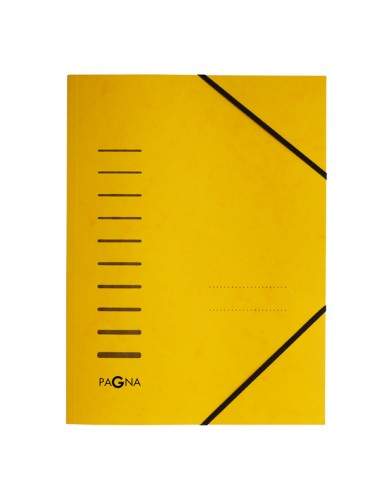 Cartellina Giallo Con Elastico In Cartoncino A4 Pagna - 24001-05 Durable - 1