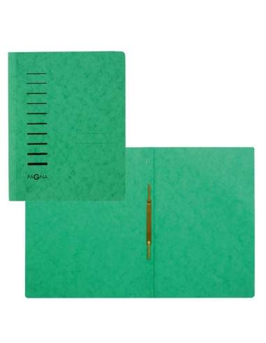 Cartellina Verde In Cartone Con Pressino Fermafogli A4 Pagna - 28001-03 Durable - 1