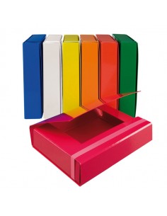 Cartella Progetto Dorso 3Cm C/Elastico Assort. Starline - OD0503RXXXXAN15 - (conf. 15) STARLINE - 1