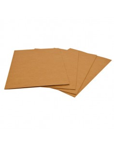 Conf. 50 Cartelline Semplici 24,5X34Cm In Kraft Avana Fsc Starline - XCM01AVSTL STARLINE - 1