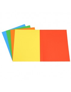 Conf. 50 Cartelline Semplici Mix 5 Colori 200Gr Starline - STL6110 STARLINE - 1