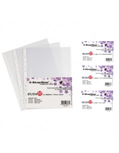 Conf. 50 Buste Forate 22X30 Liscio Medium Starline - 662214stl 2