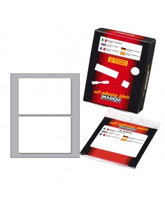 Etichetta Adesiva Bianca 95X66Mm (10Fogli X 2Etichette) Markin - 10050 - (conf. 25) Markin - 1