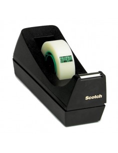 Dispenser C-38 Ricaricabile Da Tavolo Per Nastri Max 19Mmx33M Nero - 68687 Scotch - 1