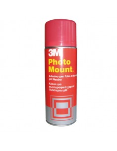Adesivo Spray 3M Photo Mount Alta Qualita' - Trasparente 400Ml - 58953 3M - 1