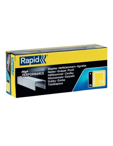 Punti metallici Rapid Super Strong a filo fine 16/6 conf. da 5000 - 11830700 Rapid - 1