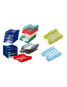 Vaschetta Portacorrispondenza Forate E040 Grigio Fellowes - E040GC Fellowes - 1