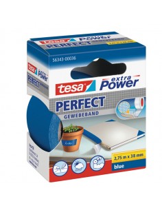 Nastro Adesivo Telato 38Mmx2,7Mt Blu 56343 Xp Perfect - 56343-00036-03 Tesa - 1
