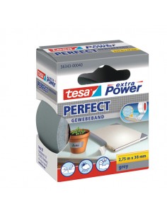 Nastro Adesivo Telato 38Mmx2,7Mt Grigio 56343 Xp Perfect - 56343-00040-03 Tesa - 1