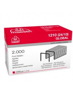 Scatola 2000 Punti €Stapless Global 1210 (24/10) Ro-Ma - 1003610 - (conf. 10)  - 1