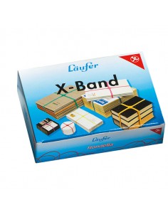 Elastico X-Band Ø100 (150X11Mm) Scatola 100Gr Colori Ass. - 515198 Lebez - 1
