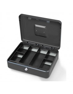 Cassetta Portavalori Secur 30X24X9Cm Grigio Chiaro - 2153/4A Fellowes - 1