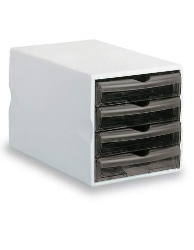 Cassettiera Modula 4 Big Fume' Trasp. Art.24050 Leonardi - 24050TGF Fellowes - 1