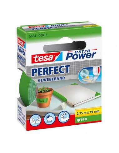 Nastro Adesivo Telato 19Mmx2,7Mt Verde 56341 Xp Perfect - 56341-00032-03 Tesa - 1