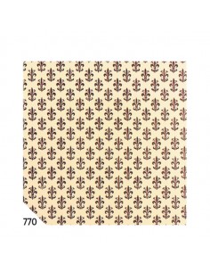 Rotolo Cartarivesto 50X500Cm Giglio Marrone Lavabile Rex58 - REX58-770 Rex Sadoch - 1