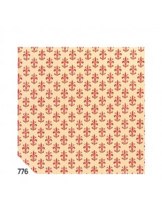 Rotolo Cartarivesto 50X500Cm Giglio Rosso Lavabile Rex58 - REX58-776 Rex Sadoch - 1