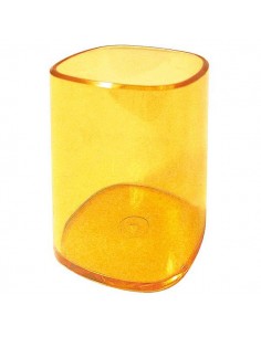 Portapenne Bicchiere Trasparente Arancio Arda - TR4111AR Arda - 1