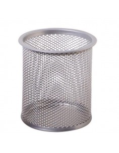 Bicchiere Portapenne In Rete Argento Art.1221 - 1221-S Lebez - 1