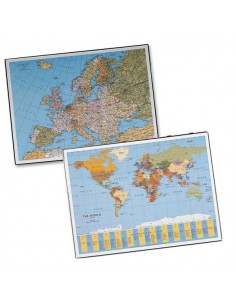 Sottomano Geographic Planisfero 40X53Cm 45350 Laufer - 45350 Lebez - 1