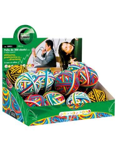 Display Rubberball Da 15 Gomitoli Di Elastici - 50921 Lebez - 1