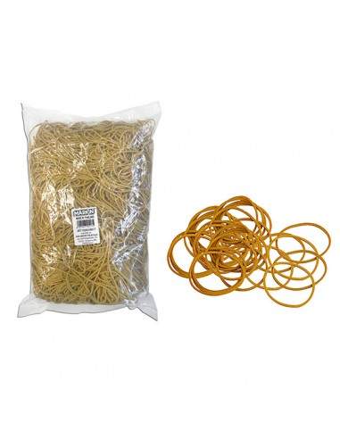 Elastico Gomma Giallo Ø100 Sacco Da 1Kg Markin - Y525G100X17 Markin - 1