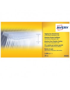 Scatola 5000 Fili Standard In Pp 20Mm Per Sparafili Avery - AS020 Avery - 1