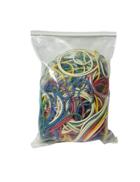 Conf. 10 Sacchetti Da 100G Di Elastico Gomma Misure E Colori Assort. Markin - Y525ASS100 Markin - 2