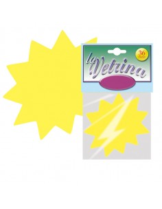 Conf. 36 Segnaprezzi Stella 8X8,5Cm Cwr 05997 - 05997 CWR - 1