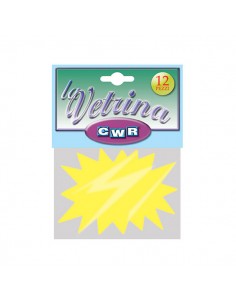 Conf. 12 Segnaprezzi Stella 11X15,5Cm Cwr 05986 - 05986 CWR - 1