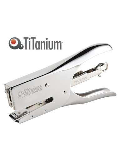 Cucitrice A Pinza 24/6 - 26/06 Acciaio Cromato Titanium - TI0155C TiTanium - 1