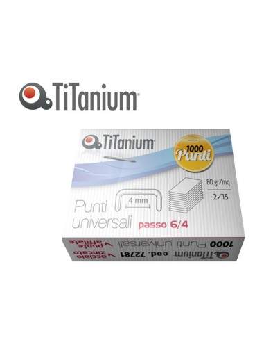 Scatola 1000 Punti Universali Titanium 6/4 - TI1002T - (conf. 10)  - 1