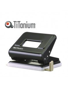 Perforatore 2 Fori In Metallo Nero Titanium - TI2051N  - 1